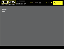 Tablet Screenshot of lge-ctsmotorsports.com